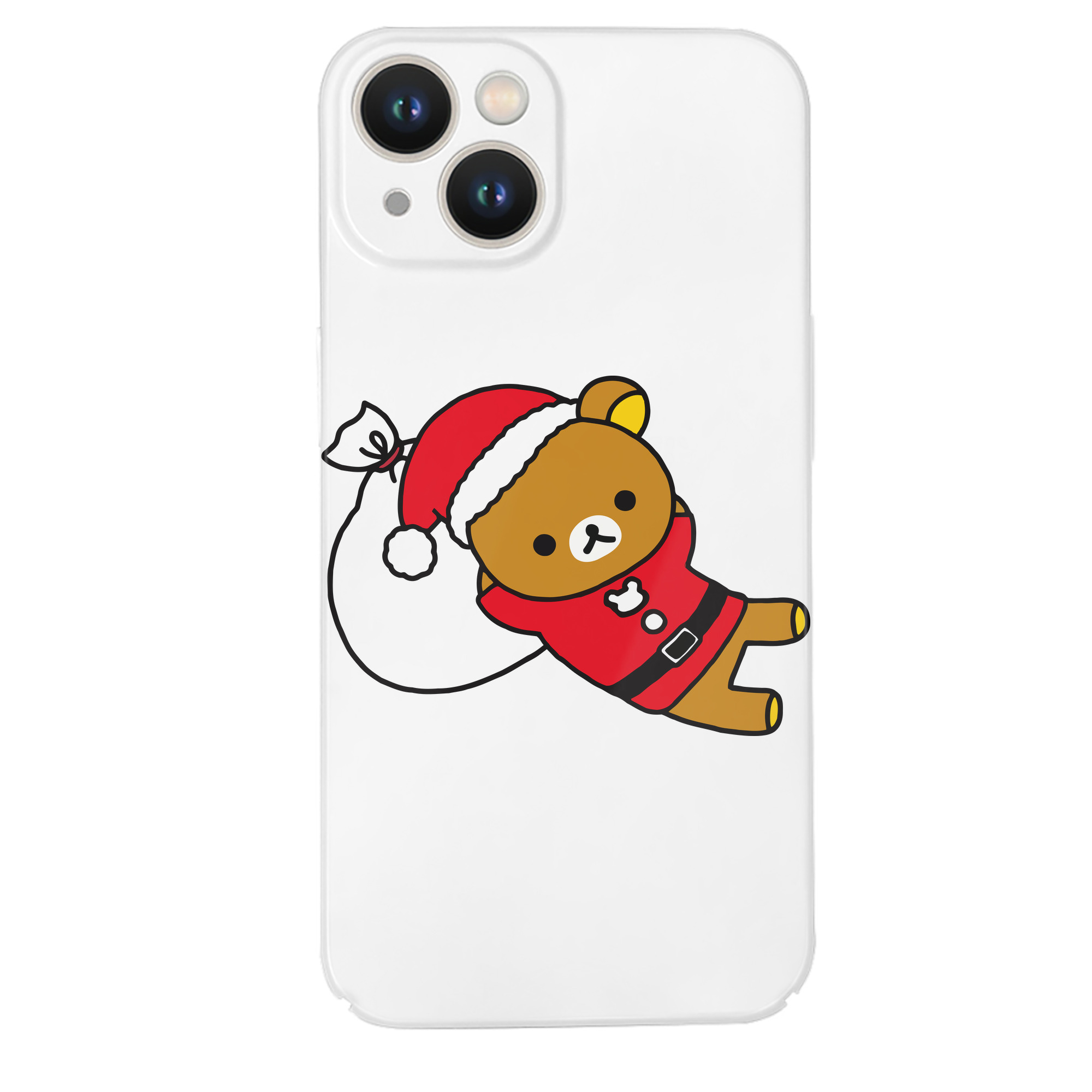 （画像用） リラックマ リラックマ キイロイトリ Rilakkuma Korilakkuma Kiiroitori 【iPhone 14シリーズ対応】ハードケース